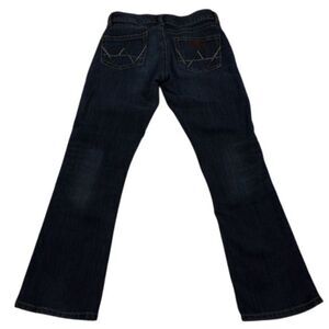 Wrangler Premium Patch‎ Bootcut Low-rise Jeans Classic Medium Wash Size 3/4